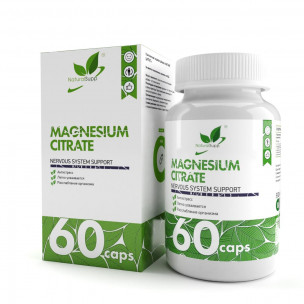 Natural Supp Magnesium Citrate, 60 капс