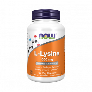 NOW L-Lysine 500 mg, 100 капсул