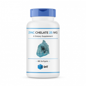 SNT Zinc Chelate 25 mg, 60 капсул