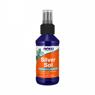 NOW Silver Sol 10 ppm liquid, 118 мл