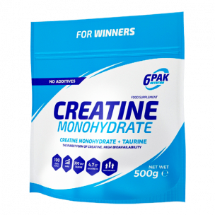 6PAK Nutrition Creatine Monohydrate + Taurine, 500 гр