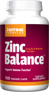 Jarrow Formulas Zinc Balance, 100 вег.капс
