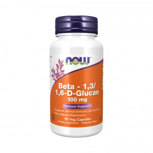 NOW Beta-1,3/1,6 D-Glucan 100 mg, 90 капсул