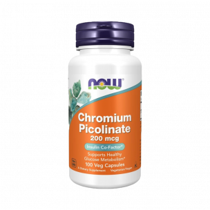 NOW Chromium Picolinate 200 mcg, 100 капсул