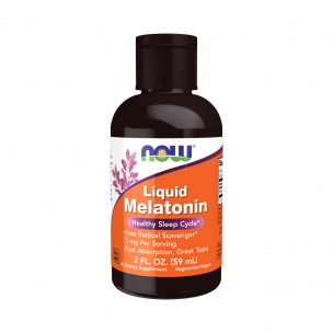 NOW Melatonin Liquid 3 mg, 59 мл