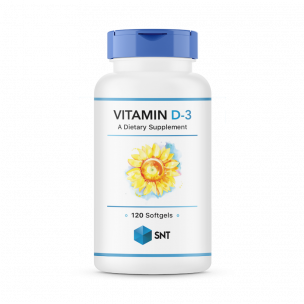 SNT Vitamin D3 5000 IU, 120 капсул