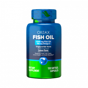 Orzax Fish Oil, 120 капсул