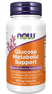 NOW Glucose Metabolism Support, 90 капс