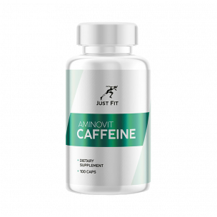 Just Fit Aminovit Caffeine, 100 капсул