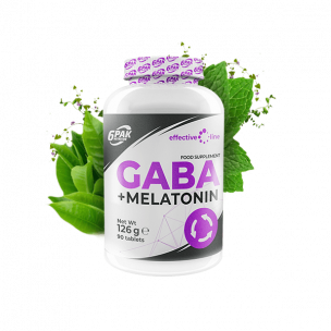 6PAK Nutrition EL Gaba 750 мг + Melatonine 1мг, 90 таблеток