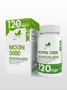 Natural Supp Biotin 5000, 120 капс