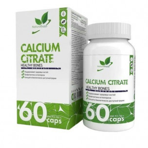 Natural Supp Calcium Citrate, 60 капс