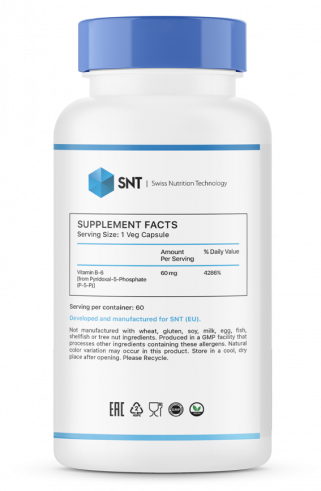 SNT Vitamin P-5-P 60 mg, 60 капсул SNT Vitamin P-5-P 60 mg, 60 капсул