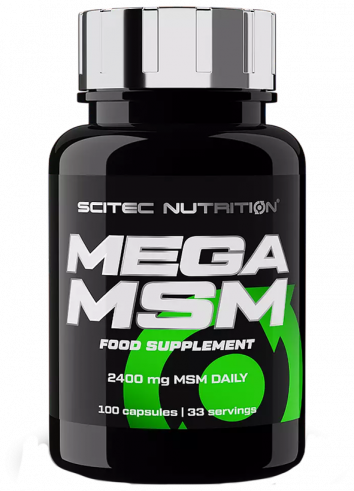 Scitec Nutrition Mega MSM, Мега МСМ, 100 капсул