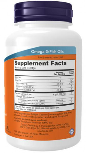 NOW Ultra Omega-3, 90 капсул