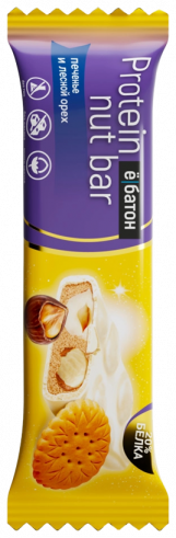 Ёбатон Батончик глазированный nut bar, 40 грамм