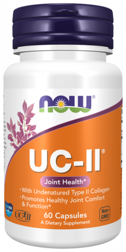 NOW UC-II type II Collagen 40 mg, Коллаген UC-II тип II 40 мг, 60 капсул