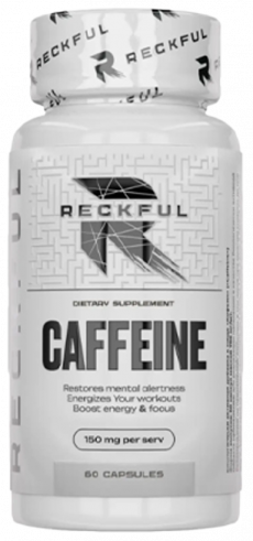 Reckful Caffeine, Кофеин, 60 капсул