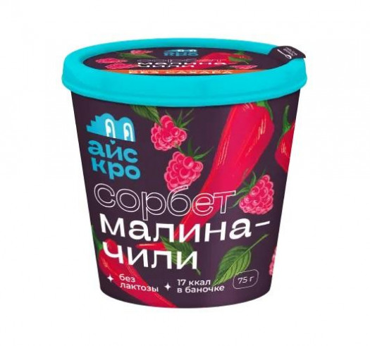 АйсКро Сорбет без сахара, 75  гр АйсКро Сорбет без сахара, 75  гр
