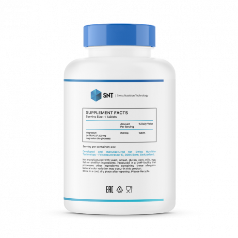SNT Magnesium Glycinate, 240 таблеток SNT Magnesium Glycinate, 240 таблеток