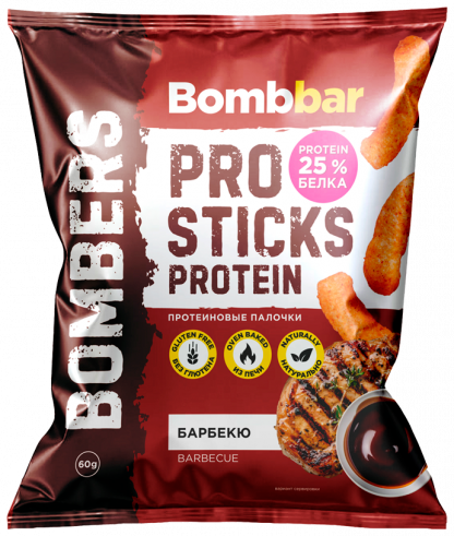 Bombbar Протеиновые палочки, 60 грамм