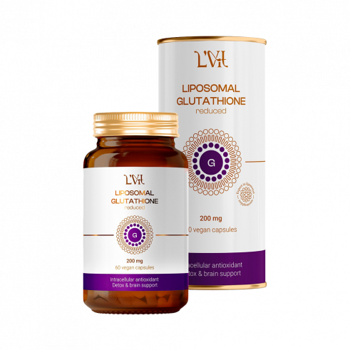 Liposomal Vitamins Glutathione, 60 капсул
