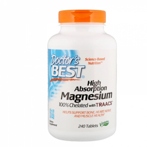 Doctor's Best High Absorption Magnesium, 240 таб