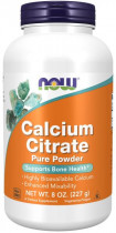 NOW Calcium Citrate Powder, Кальций Цитрат Порошок, 227 гр