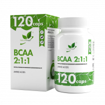 Natural Supp BCAA 2:1:1, 120 капсул