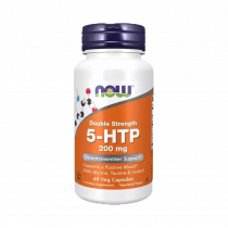 NOW Double Strength 5-HTP 200 mg, 60 капсул
