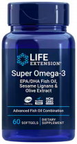 Life Extension Super Omega-3, Супер Омега-3