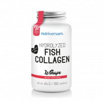 Nutriversum Hydrolyzed Fish Collagen, 100 капсул Nutriversum Hydrolyzed Fish Collagen, 100 капсул