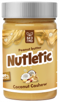 Nutletic Арахисовая паста криспер с кешью и кокосом, 280 грамм