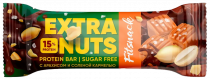 Fitsnack Батончик глазированный Extra Nuts, 45 грамм